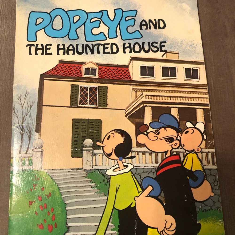 Popeye and the Haunted House Comic Book